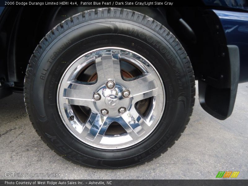 Patriot Blue Pearl / Dark Slate Gray/Light Slate Gray 2006 Dodge Durango Limited HEMI 4x4