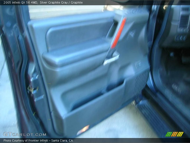 Silver Graphite Gray / Graphite 2005 Infiniti QX 56 4WD