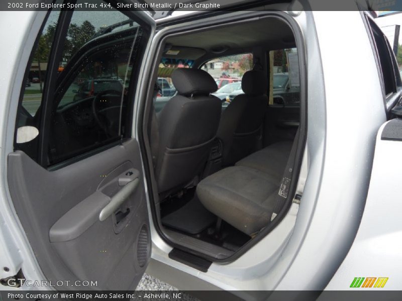 Silver Birch Metallic / Dark Graphite 2002 Ford Explorer Sport Trac 4x4