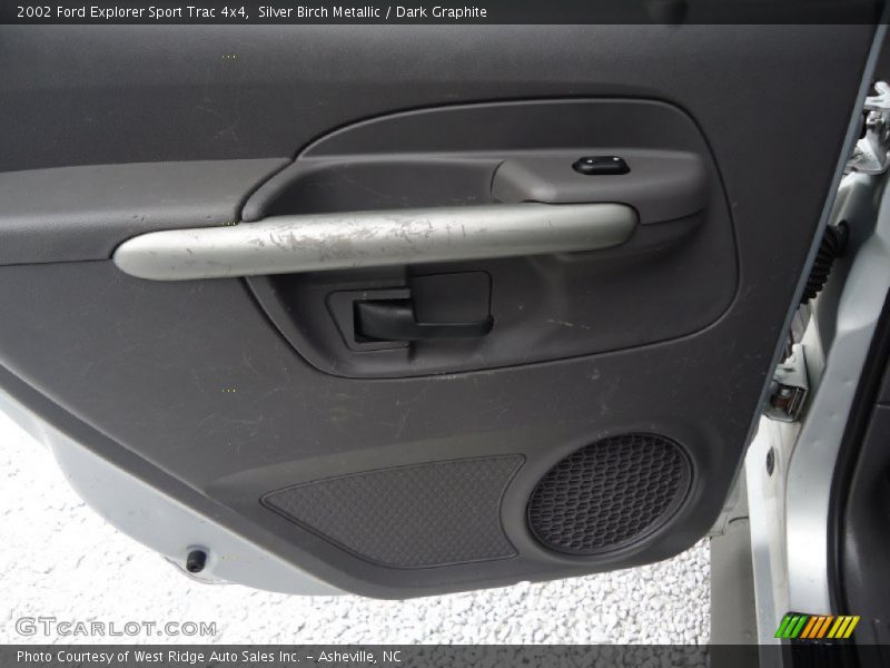 Silver Birch Metallic / Dark Graphite 2002 Ford Explorer Sport Trac 4x4