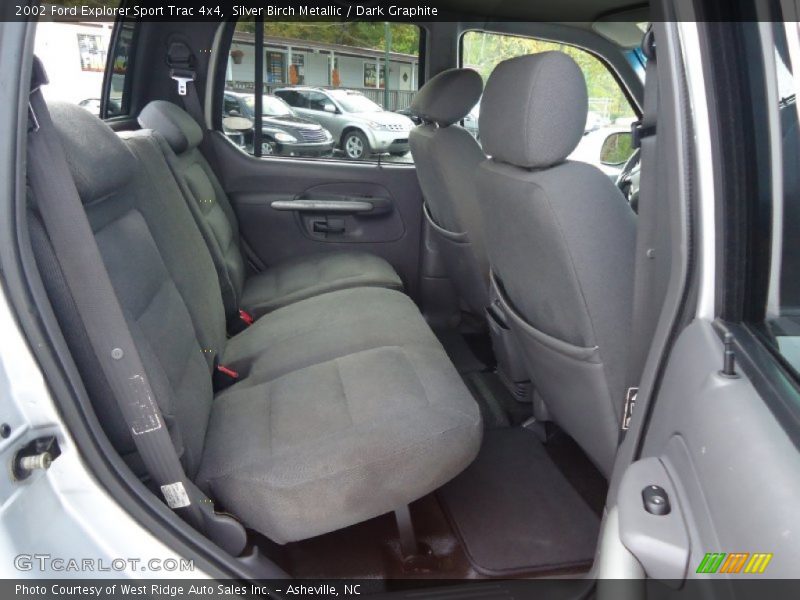 Silver Birch Metallic / Dark Graphite 2002 Ford Explorer Sport Trac 4x4