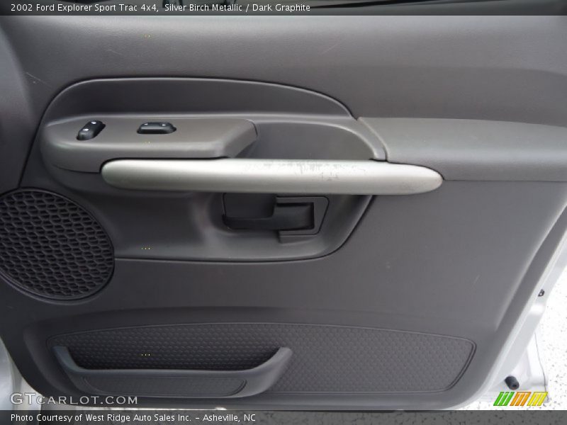 Silver Birch Metallic / Dark Graphite 2002 Ford Explorer Sport Trac 4x4