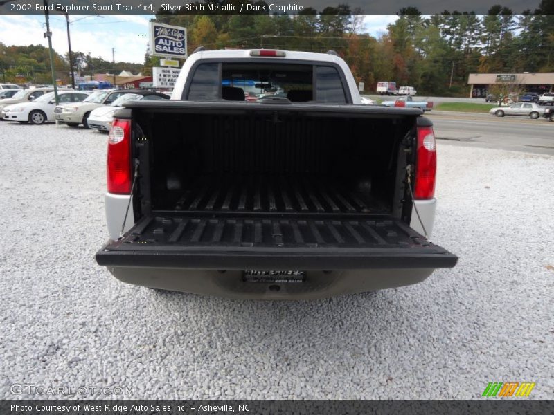 Silver Birch Metallic / Dark Graphite 2002 Ford Explorer Sport Trac 4x4