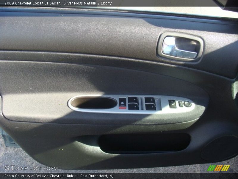Silver Moss Metallic / Ebony 2009 Chevrolet Cobalt LT Sedan