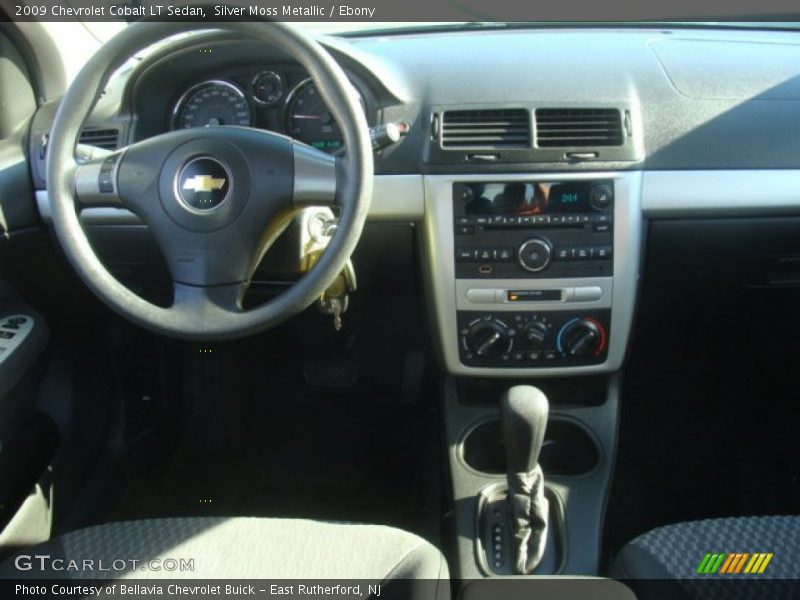 Silver Moss Metallic / Ebony 2009 Chevrolet Cobalt LT Sedan