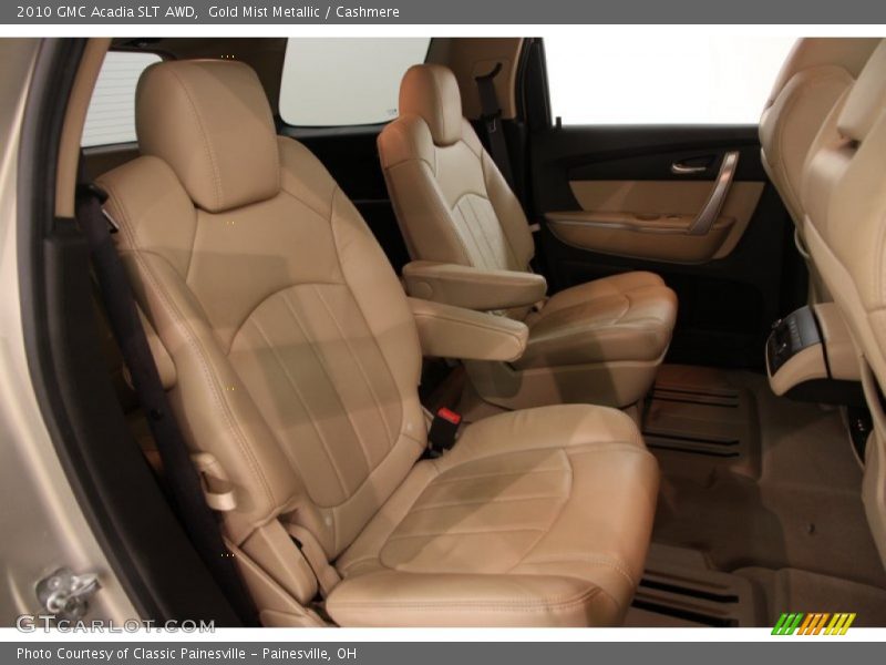 Gold Mist Metallic / Cashmere 2010 GMC Acadia SLT AWD
