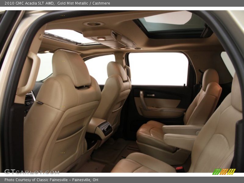 Gold Mist Metallic / Cashmere 2010 GMC Acadia SLT AWD