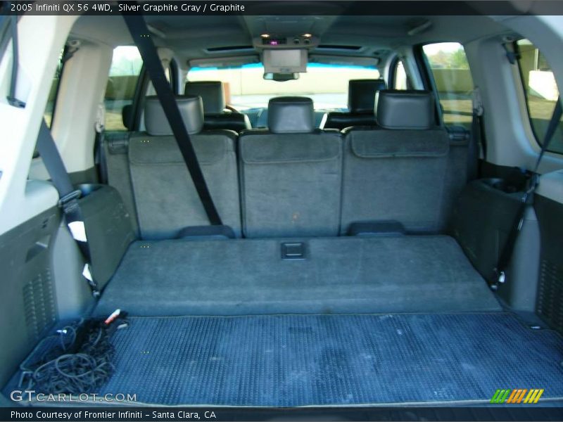 Silver Graphite Gray / Graphite 2005 Infiniti QX 56 4WD