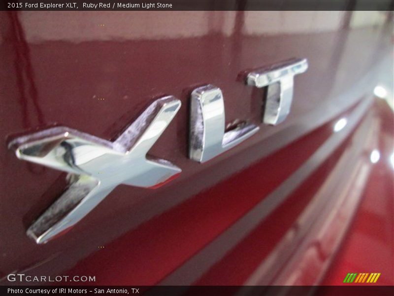 Ruby Red / Medium Light Stone 2015 Ford Explorer XLT