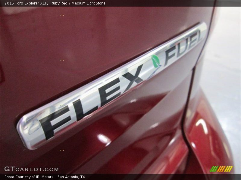 Ruby Red / Medium Light Stone 2015 Ford Explorer XLT