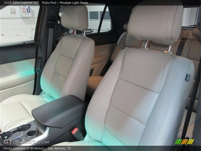 Ruby Red / Medium Light Stone 2015 Ford Explorer XLT