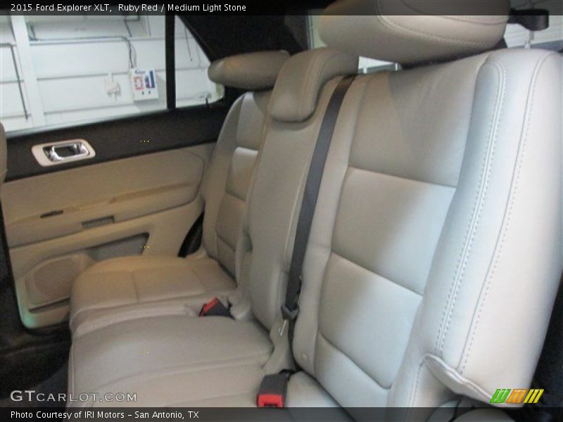 Ruby Red / Medium Light Stone 2015 Ford Explorer XLT