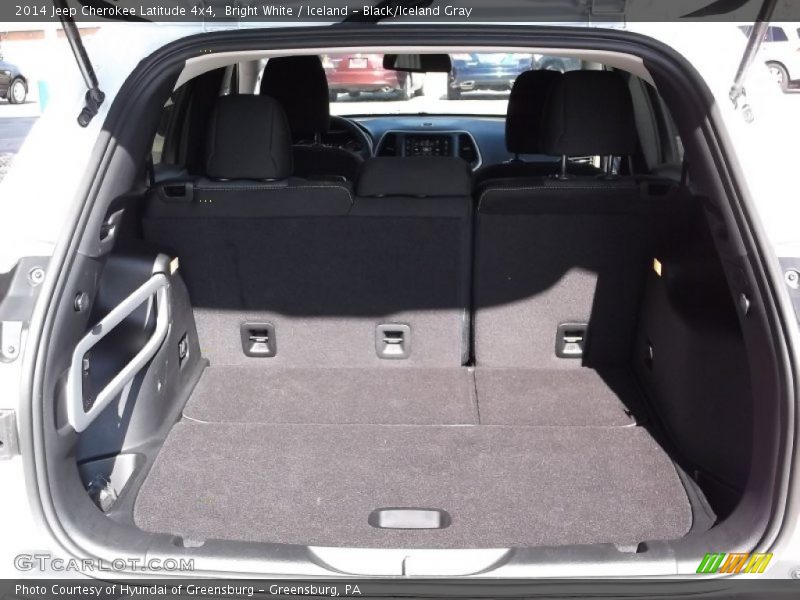 Bright White / Iceland - Black/Iceland Gray 2014 Jeep Cherokee Latitude 4x4