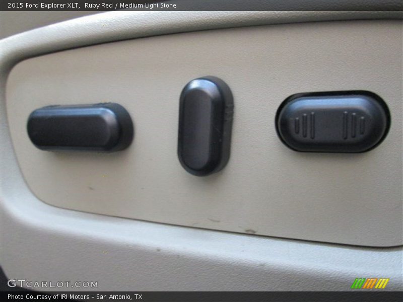 Ruby Red / Medium Light Stone 2015 Ford Explorer XLT