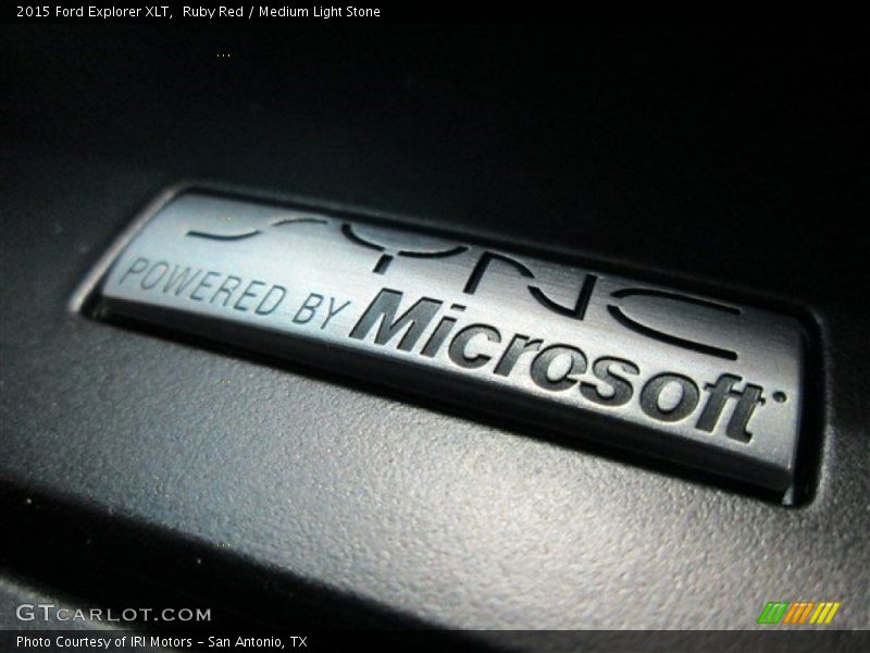 Ruby Red / Medium Light Stone 2015 Ford Explorer XLT