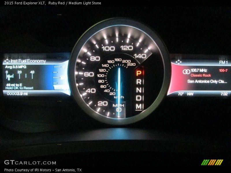 Ruby Red / Medium Light Stone 2015 Ford Explorer XLT