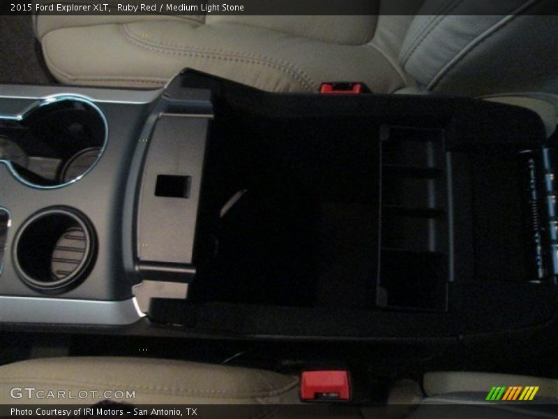 Ruby Red / Medium Light Stone 2015 Ford Explorer XLT