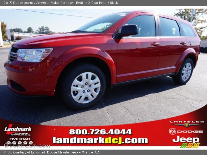 Redline 2 Coat Pearl / Black 2015 Dodge Journey American Value Package