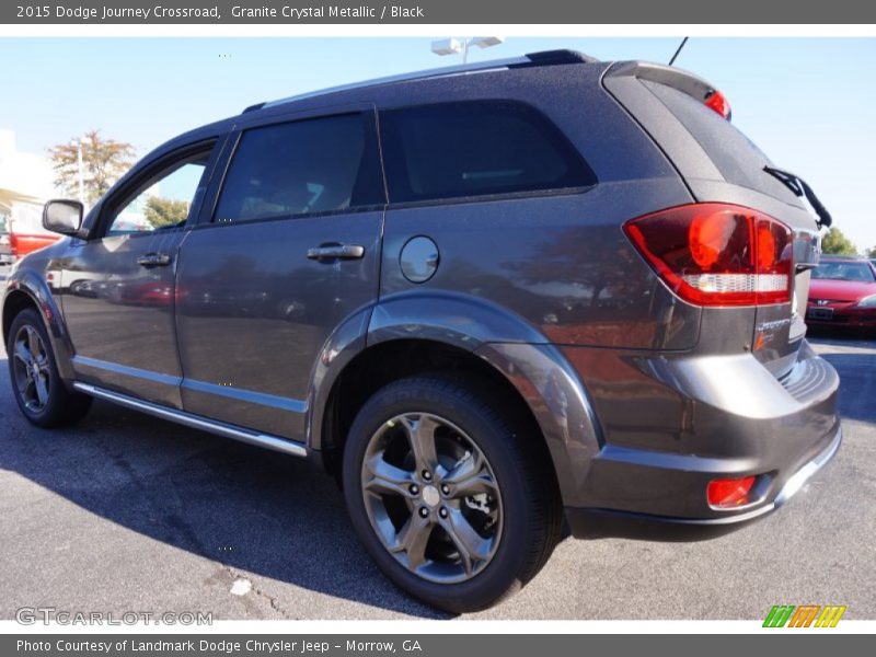 Granite Crystal Metallic / Black 2015 Dodge Journey Crossroad