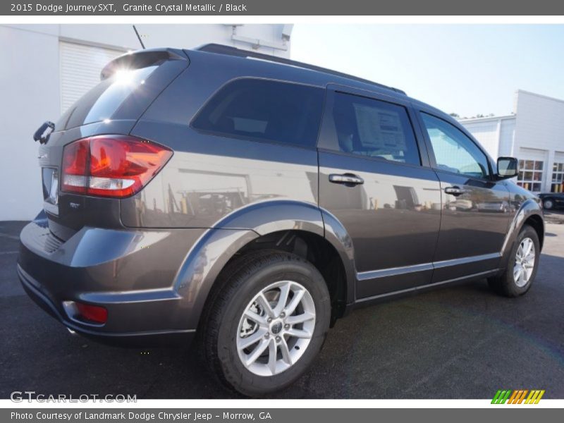 Granite Crystal Metallic / Black 2015 Dodge Journey SXT