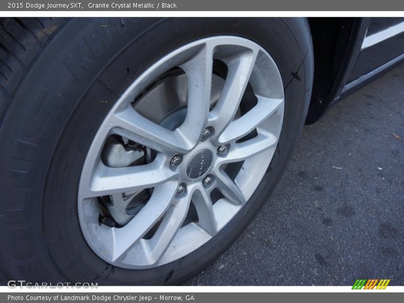 Granite Crystal Metallic / Black 2015 Dodge Journey SXT