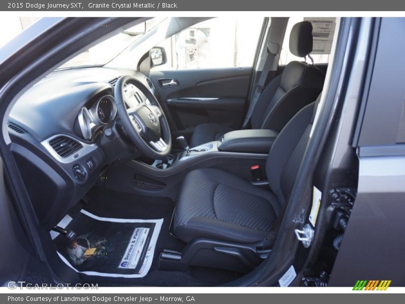Granite Crystal Metallic / Black 2015 Dodge Journey SXT