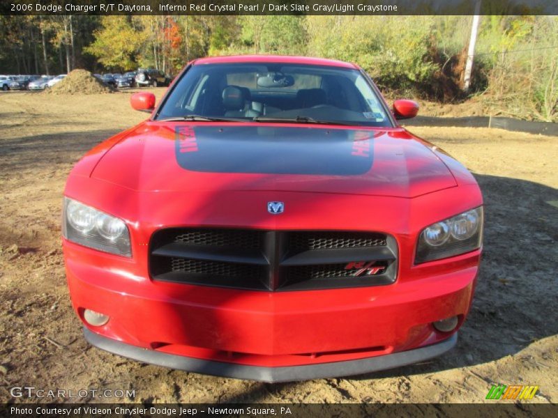 Inferno Red Crystal Pearl / Dark Slate Gray/Light Graystone 2006 Dodge Charger R/T Daytona