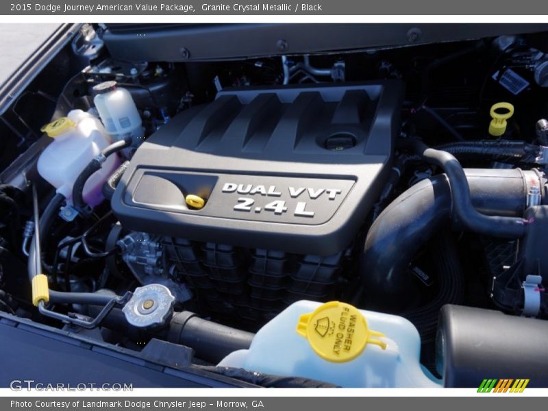 Granite Crystal Metallic / Black 2015 Dodge Journey American Value Package