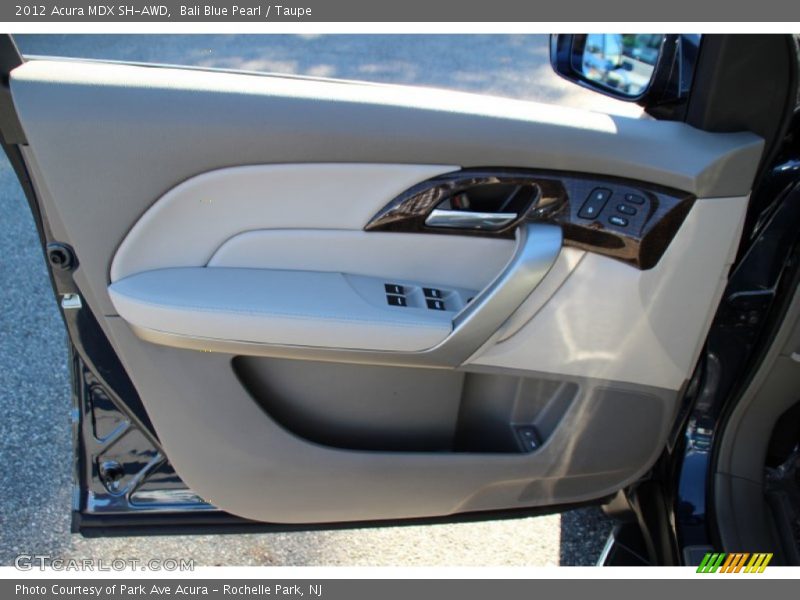 Bali Blue Pearl / Taupe 2012 Acura MDX SH-AWD