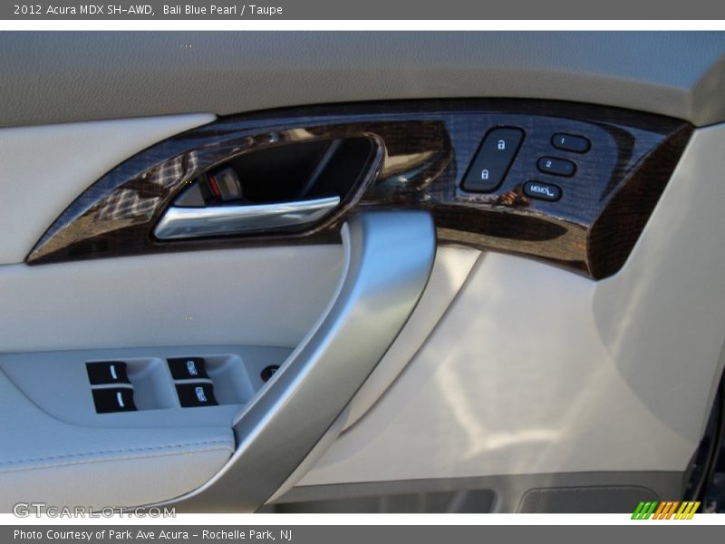 Bali Blue Pearl / Taupe 2012 Acura MDX SH-AWD