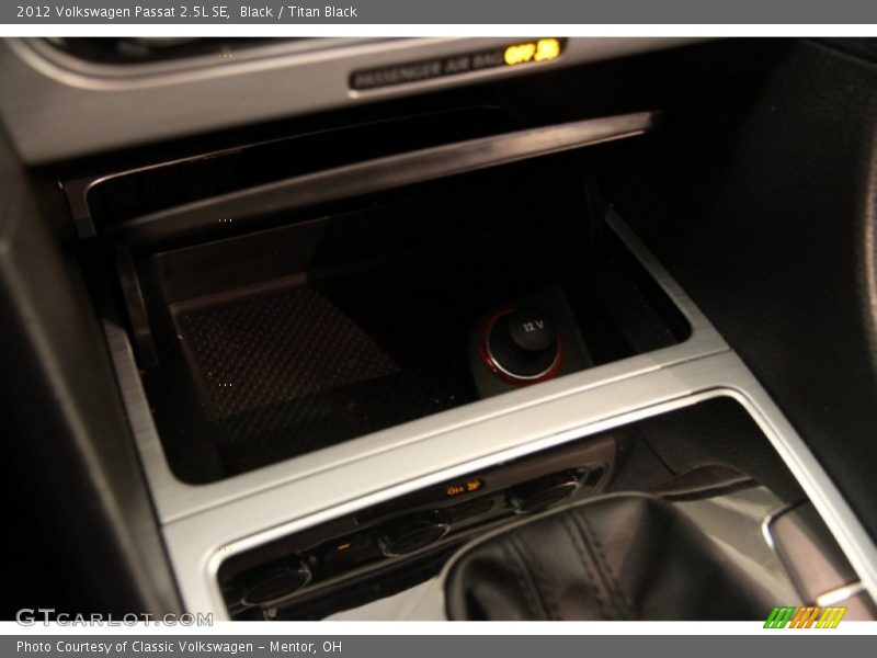 Black / Titan Black 2012 Volkswagen Passat 2.5L SE