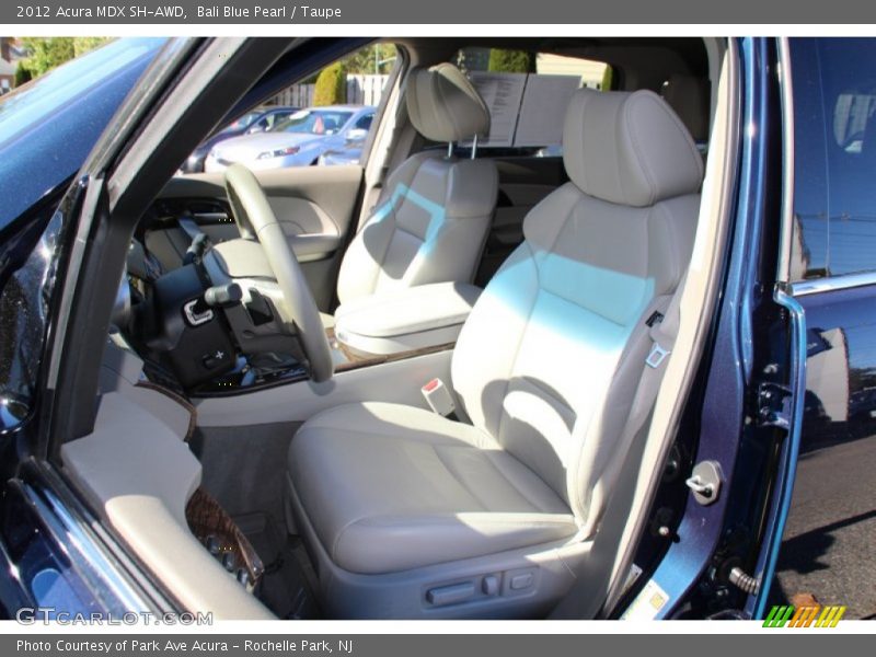 Bali Blue Pearl / Taupe 2012 Acura MDX SH-AWD