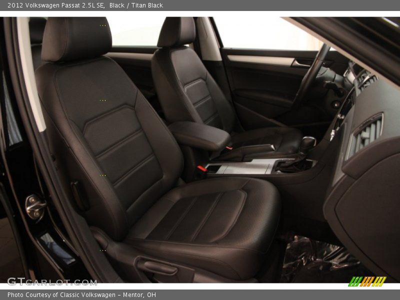 Black / Titan Black 2012 Volkswagen Passat 2.5L SE