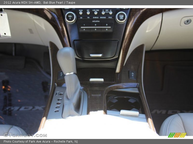 Bali Blue Pearl / Taupe 2012 Acura MDX SH-AWD