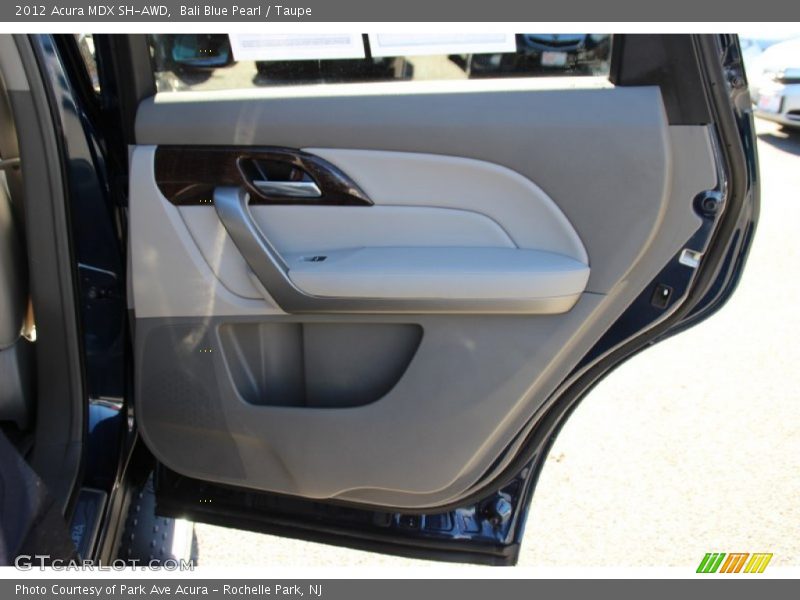 Bali Blue Pearl / Taupe 2012 Acura MDX SH-AWD