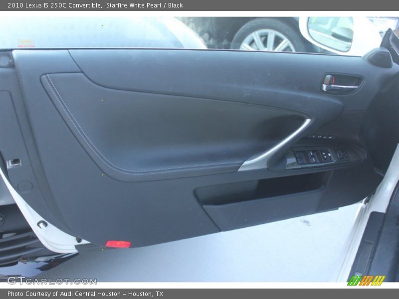 Starfire White Pearl / Black 2010 Lexus IS 250C Convertible