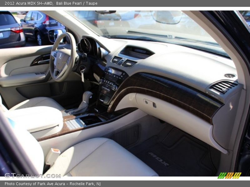 Bali Blue Pearl / Taupe 2012 Acura MDX SH-AWD