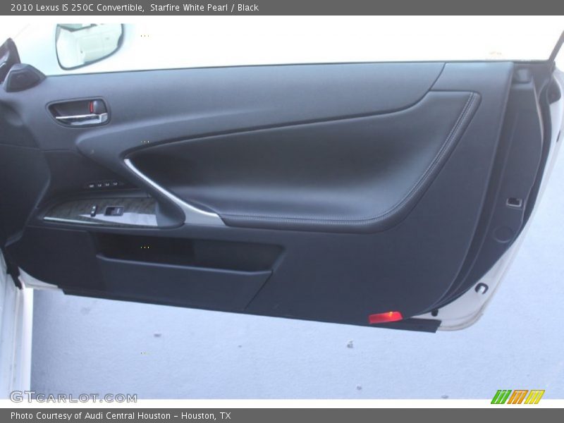 Starfire White Pearl / Black 2010 Lexus IS 250C Convertible