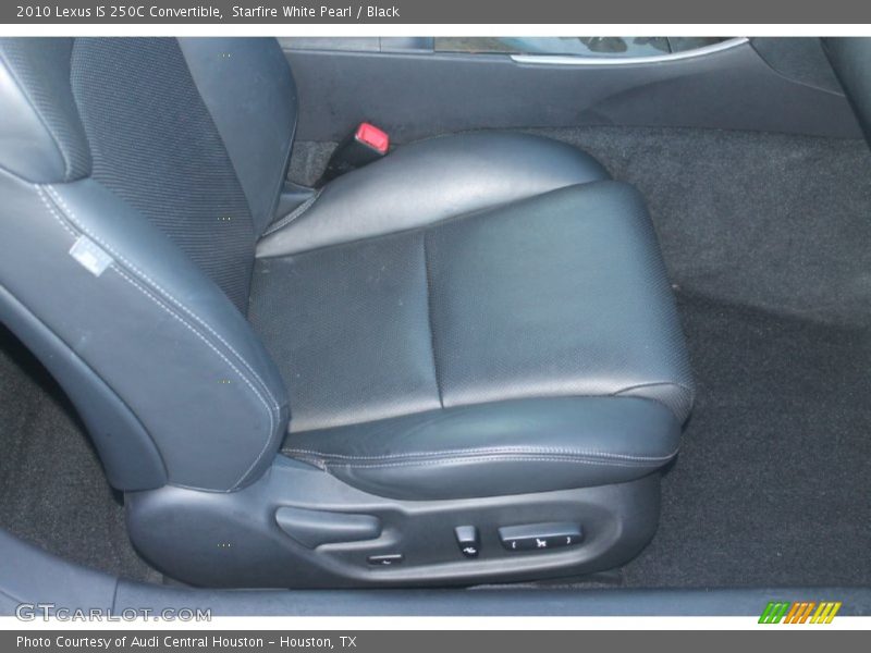 Starfire White Pearl / Black 2010 Lexus IS 250C Convertible