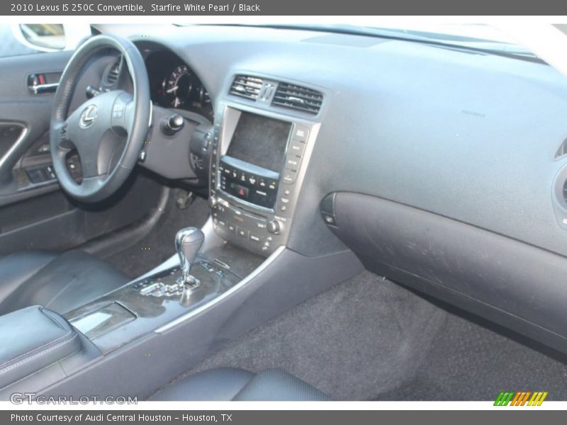 Starfire White Pearl / Black 2010 Lexus IS 250C Convertible