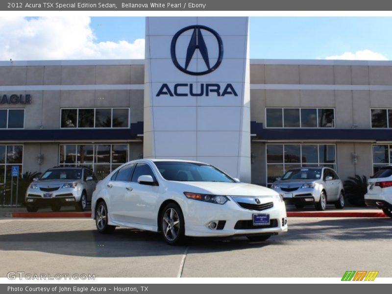 Bellanova White Pearl / Ebony 2012 Acura TSX Special Edition Sedan