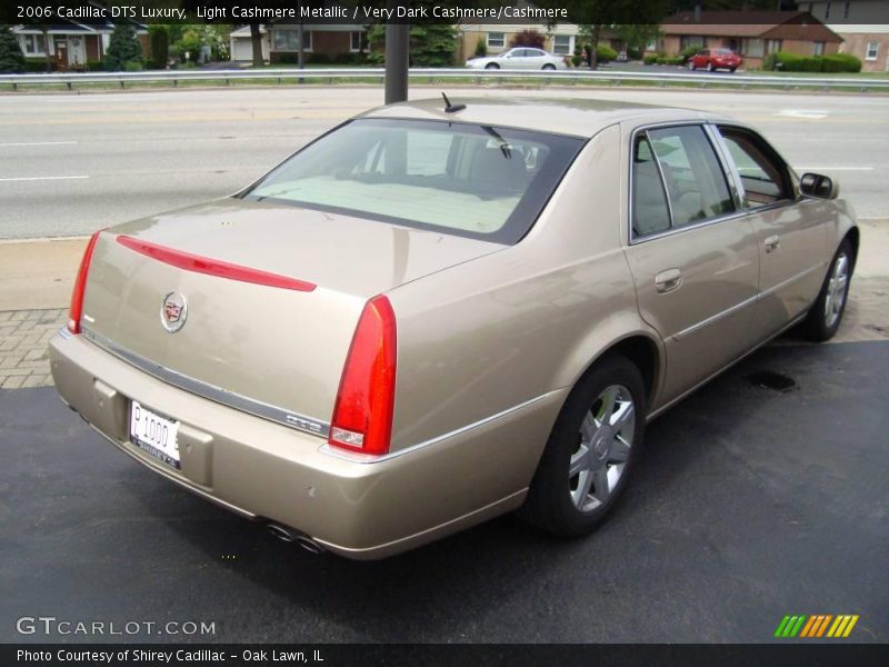 Light Cashmere Metallic / Very Dark Cashmere/Cashmere 2006 Cadillac DTS Luxury