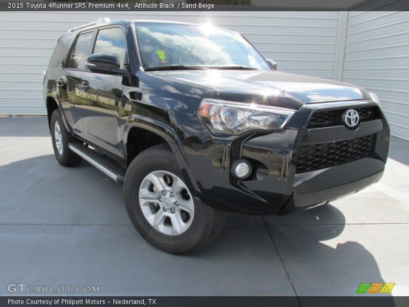 Attitude Black / Sand Beige 2015 Toyota 4Runner SR5 Premium 4x4