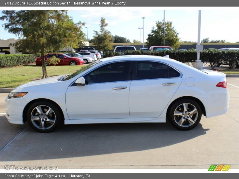 Bellanova White Pearl / Ebony 2012 Acura TSX Special Edition Sedan