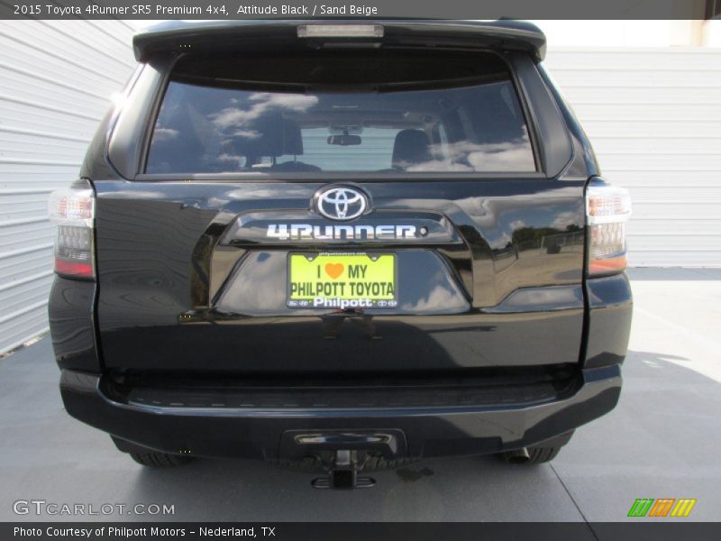 Attitude Black / Sand Beige 2015 Toyota 4Runner SR5 Premium 4x4