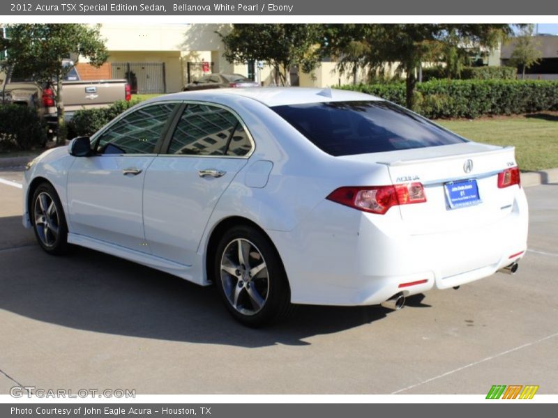 Bellanova White Pearl / Ebony 2012 Acura TSX Special Edition Sedan