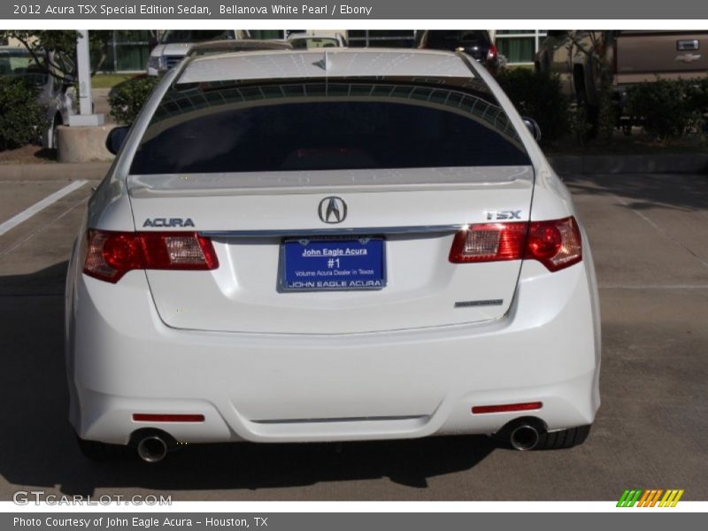 Bellanova White Pearl / Ebony 2012 Acura TSX Special Edition Sedan