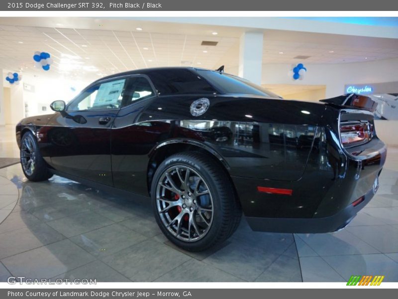 Pitch Black / Black 2015 Dodge Challenger SRT 392