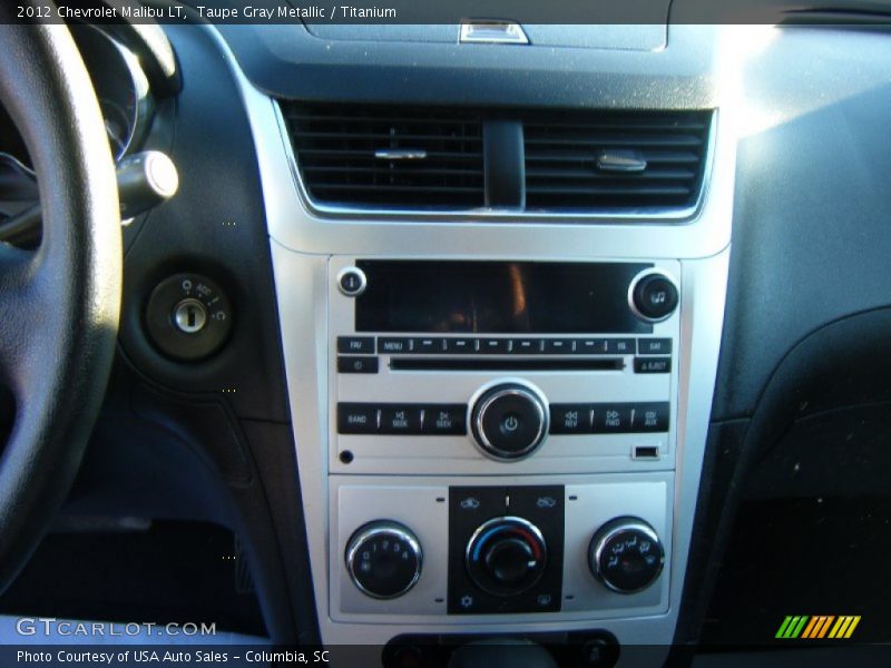 Taupe Gray Metallic / Titanium 2012 Chevrolet Malibu LT
