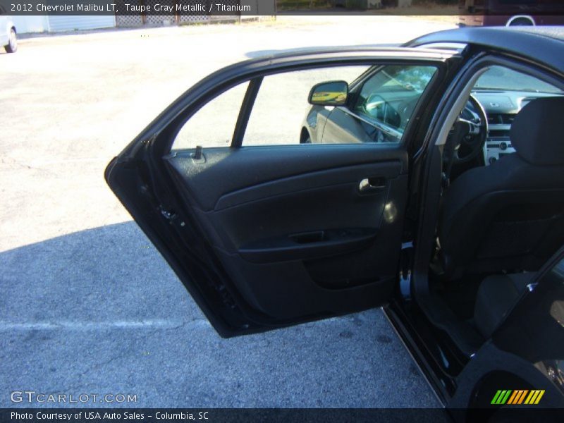 Taupe Gray Metallic / Titanium 2012 Chevrolet Malibu LT
